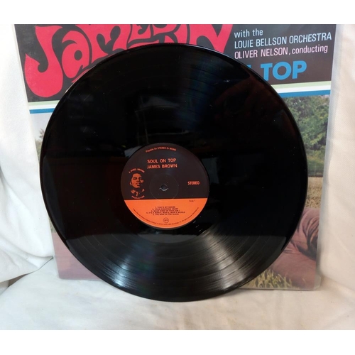 757 - James Brown with the Louie Bellson Orchestra, Soul On Top, 2023 Re-Issue, Verve Records, KS1100, Nr ... 