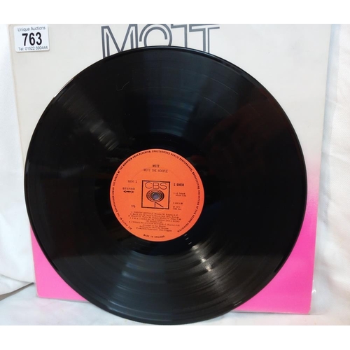 763 - Mott The Hoople, Mott, CBS S 69038, 1973, Uk 1st Pressing, Excellent Condition