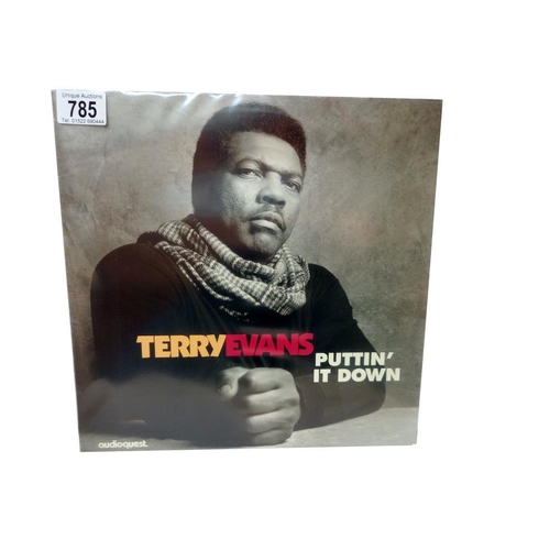 785 - Terry Evans, Puttin It Down, Audio Quest Music Label, Aq-LP 1038, U.S Pressing, 1995, Nr Mint