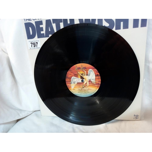 797 - Jimmy Page, Death Wish II, Uk Pressing Soundtrack, 1982, Swan Song Label, SSK59415, Excellent Condit... 