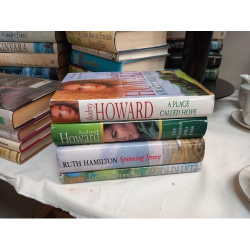 3 - A good lot of hardback novels by Bernard Cornwell, James Patterson, Danielle Steel, Barbara Taylor B... 