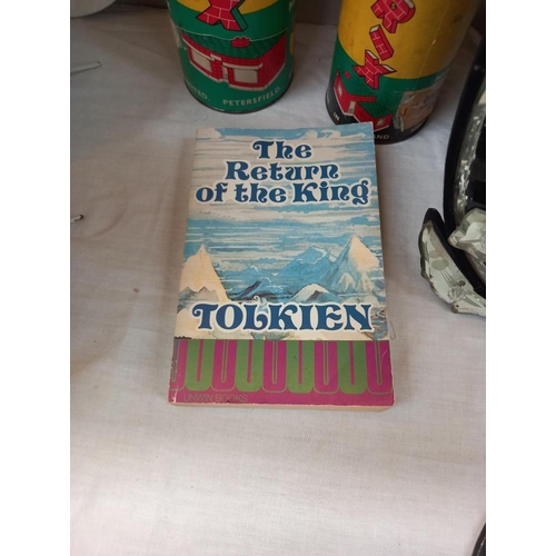 49 - A set of 3 vintage Tolkien books, The fellowship of the ring, The two towers and The return of the k... 