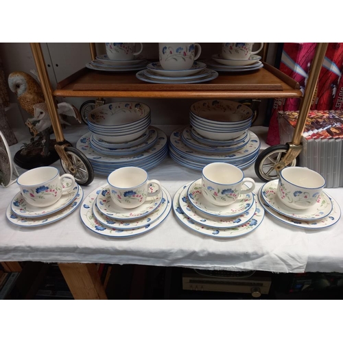 68 - A quantity of Royal Doulton 'Windermere' dinnerware approximately 65 pieces COLLECT ONLY