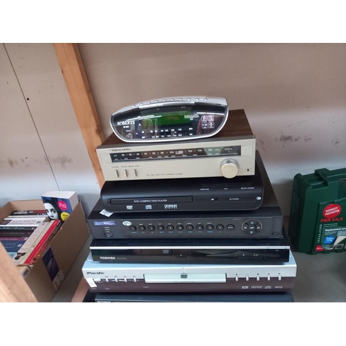 70 - Samsung Video player, Sony CD player, Pacific DVD player, Realistic radio, Roberts radio etc no remo... 