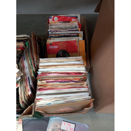 807 - 3 boxes of 45's, 70's 7 80's COLLECT ONLY