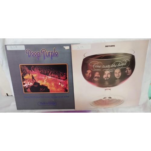 834 - 14 Deep Purple albums & 1 x 12