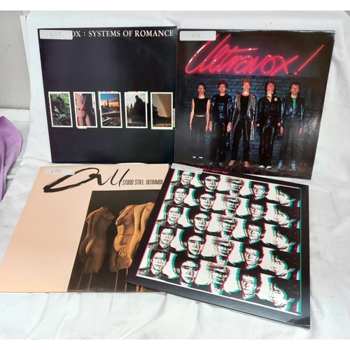 843 - 9 Ultravox albums & 5 x 12