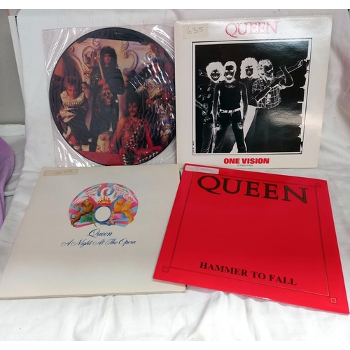 845 - 14 Queen albums, 1 Roger Taylor album & 6 x 12