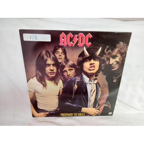 849 - 11 AC/DC albums, RCM grade very good, covers used COLLECT ONLY