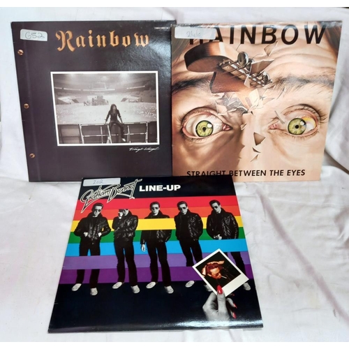 854 - 8 Rainbow albums & 1 x 12