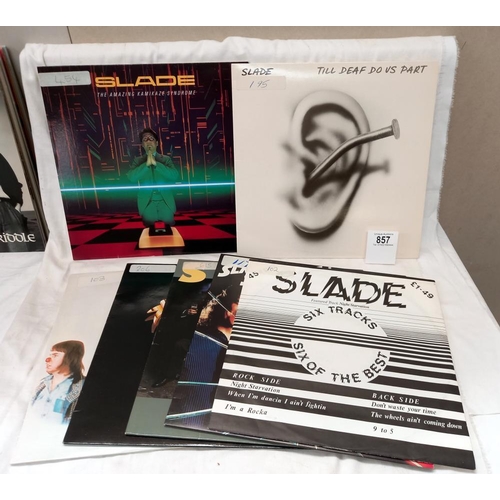 857 - 6 Slade albums & 1 x 12