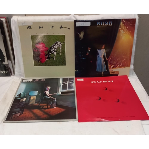 864 - 5 Rush albums & 3 x 12