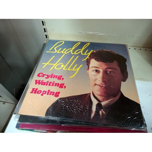 867 - A quantity of Buddy Holly albums, RCM grade good or above COLLECT ONLY