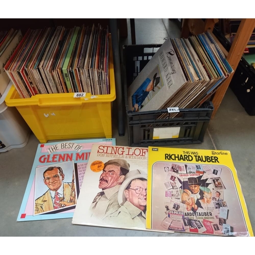 882 - Approximately 150 LP records COLLECT ONLY