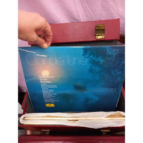 885 - 2 cases of mostly classical LP's COLLECT ONLY