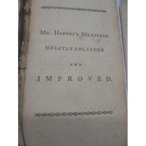 1164 - A Mr Hoppus's Measurer, Greatly Enlarged and Improved, with inscription dated 1837 but possibly earl... 