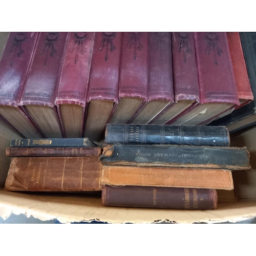 153 - A box of books including War illustrated COLLECT ONLY