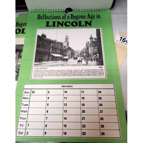 164 - 2 x 1982 reflections of a bygone age Lincoln calendars