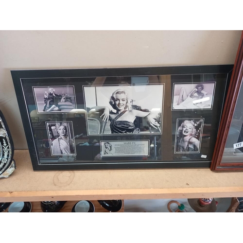 177 - A quantity of Marilyn Monroe black and white pictures COLLECT ONLY