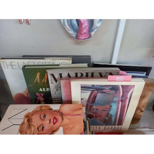 186 - A good lot of Marilyn Monroe books