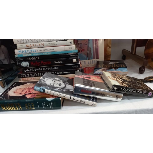 186 - A good lot of Marilyn Monroe books