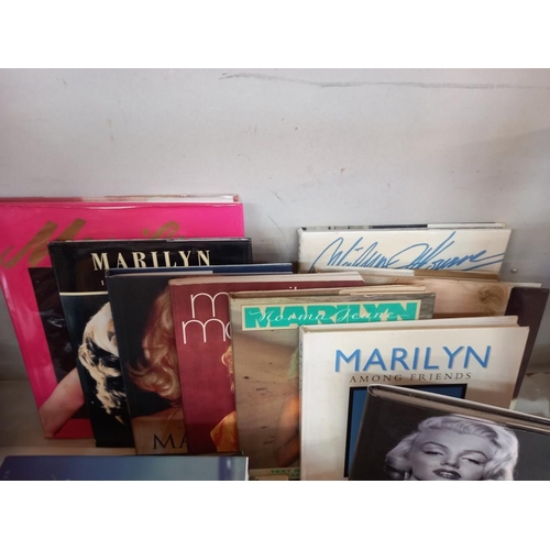 188 - A good lot of Marilyn Monroe books