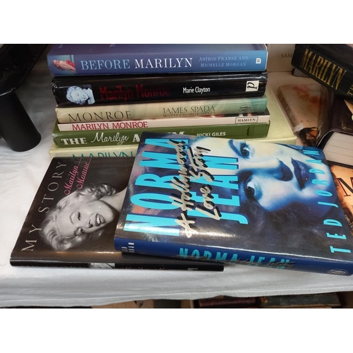 188 - A good lot of Marilyn Monroe books