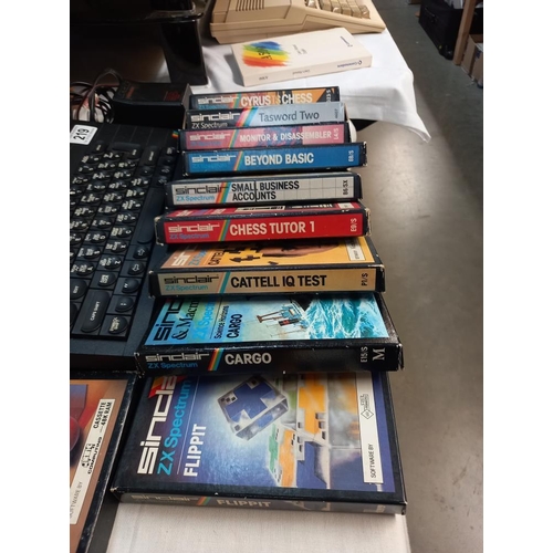 219 - A Sinclair Spectrum untested with quantity of games