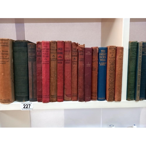 227 - A good lot of Conan Doyle books