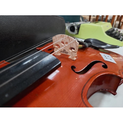 272 - A violin in hard case, Chinese copy of a Stradivarius COLLECT ONLY