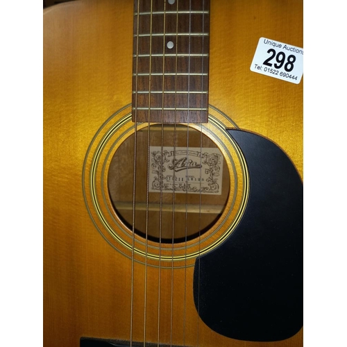 298 - An Aria acoustic guitar COLLECT ONLY