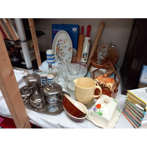 22 - A good lot of kitchenalia including TG Green sugar sifter