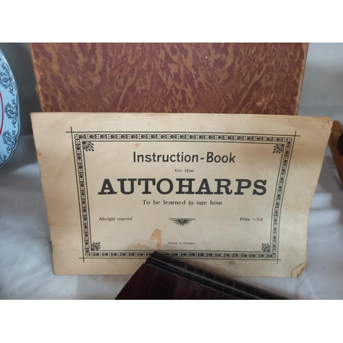 36 - A boxed vintage Auto Harp Zither