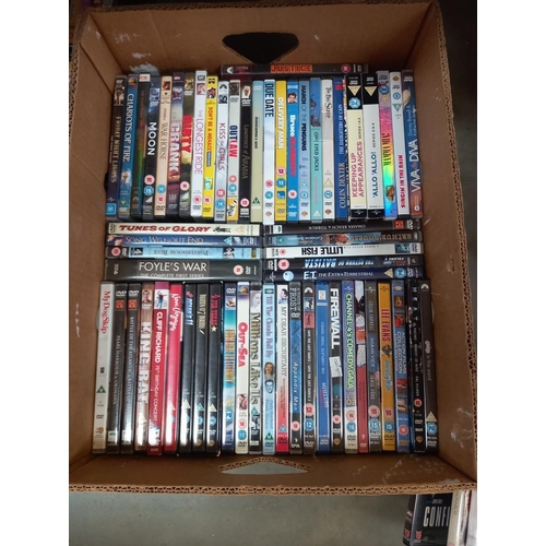 42 - 2 boxes of DVD's COLLECT ONLY