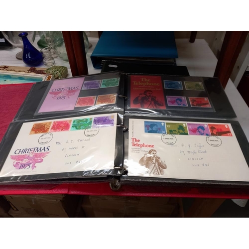 77 - Three albums of first day covers