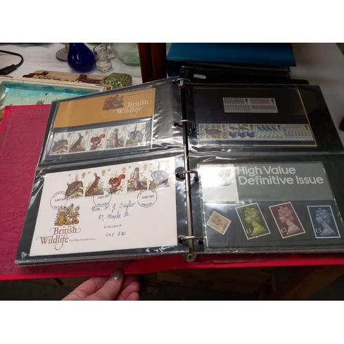 77 - Three albums of first day covers