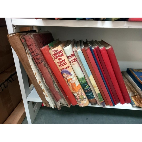 90 - A good lot of vintage children's books including some from the 20's and 30's COLLECT ONLY