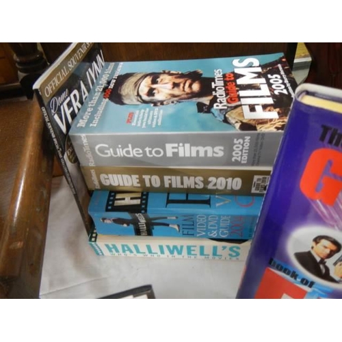 541 - A quantity of 'Guide to Films' and other film related books.