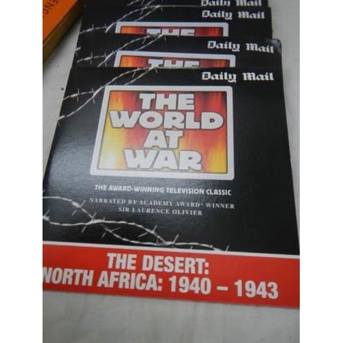 577 - A quantity of 'The World at War' discs.