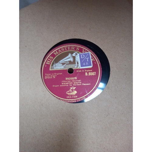 180 - A box of 78rpm records