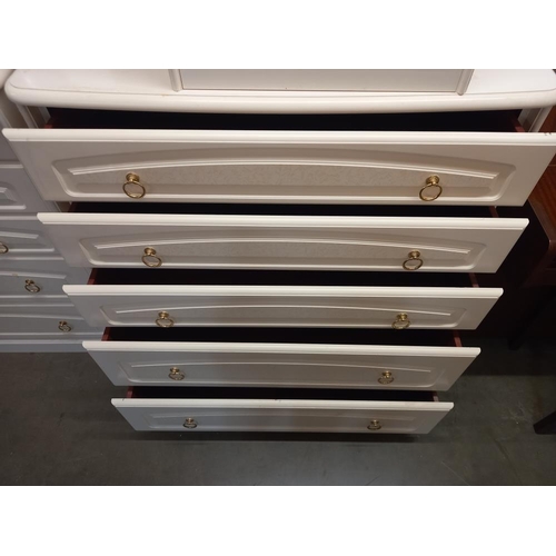 295 - A pair of bedside chests and 2 chest of drawers COLLECT ONLY