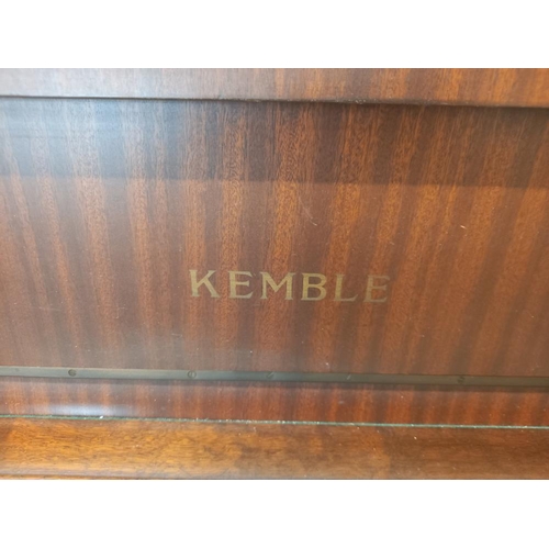 296 - A Kemble piano with stool COLLECT ONLY