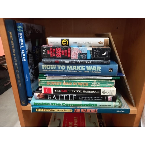 395 - A collection of war and military books