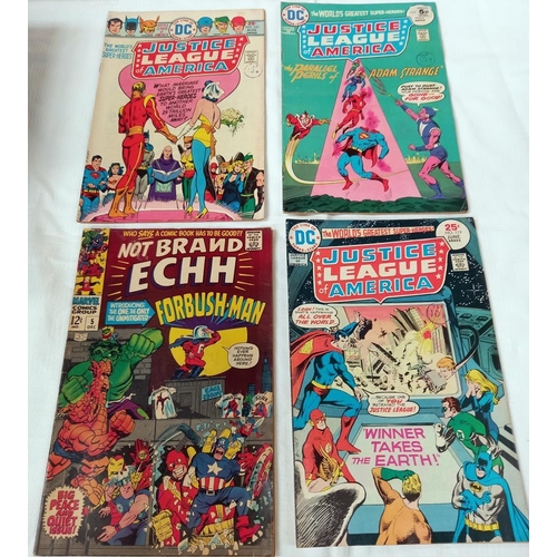 428 - A quantity of 70's/80's comics including Marvel, DC Justice League of America etc