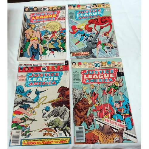 428 - A quantity of 70's/80's comics including Marvel, DC Justice League of America etc