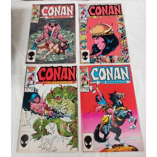 433 - A large run of Conan the Barbarian comics, includes issues from 11 to 246 etc