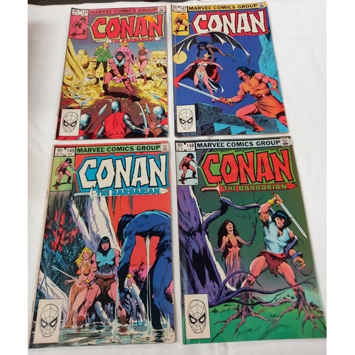 433 - A large run of Conan the Barbarian comics, includes issues from 11 to 246 etc