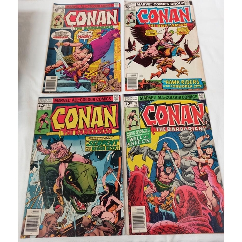 433 - A large run of Conan the Barbarian comics, includes issues from 11 to 246 etc