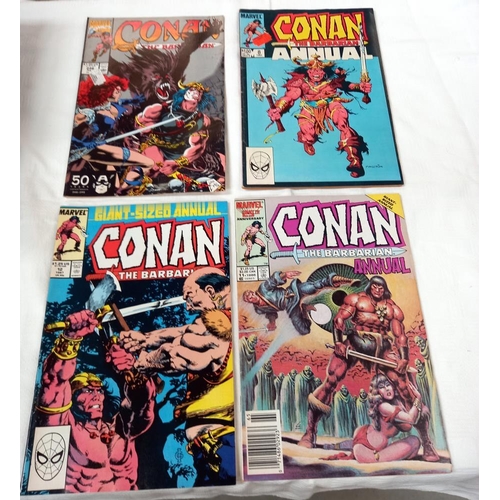 433 - A large run of Conan the Barbarian comics, includes issues from 11 to 246 etc