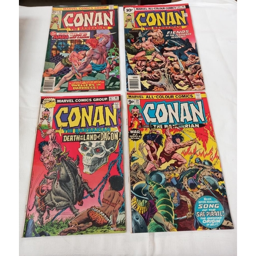 433 - A large run of Conan the Barbarian comics, includes issues from 11 to 246 etc